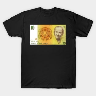 Israel 10 New Shekel Banknote - Golda Meir T-Shirt